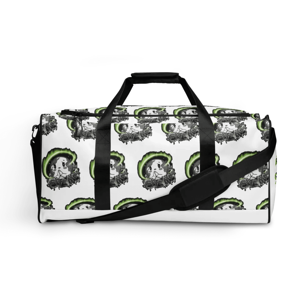Save Me: A Plea from Planet Earth White Duffle Bag 🌍 product image (9)