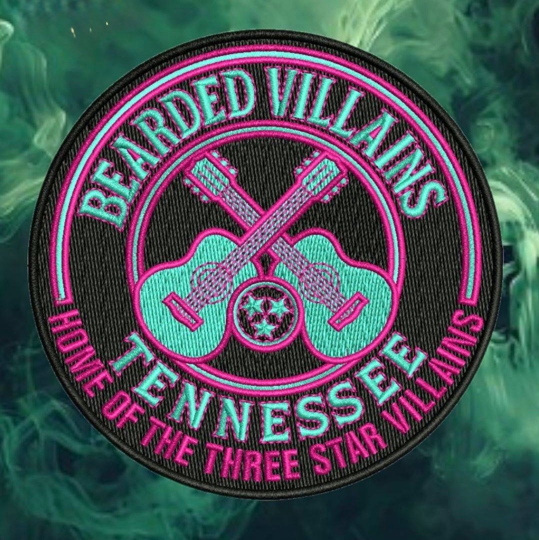 TSV Bearded Villains Tennessee Patch Combo Pack | “X-Factor” + “Chapter Logo” | Official Chapter Release – Limited Presell product image (2)