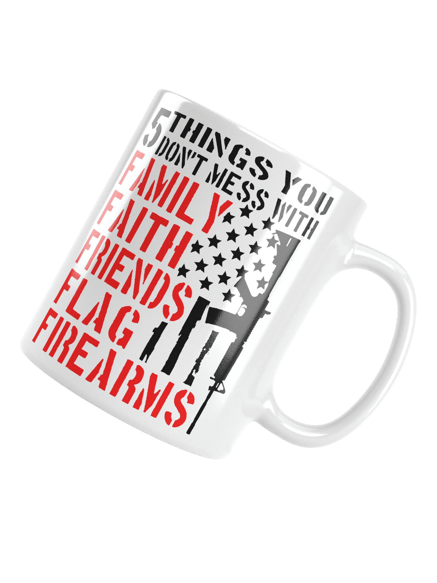 God, Family, Country Mug product image (15)