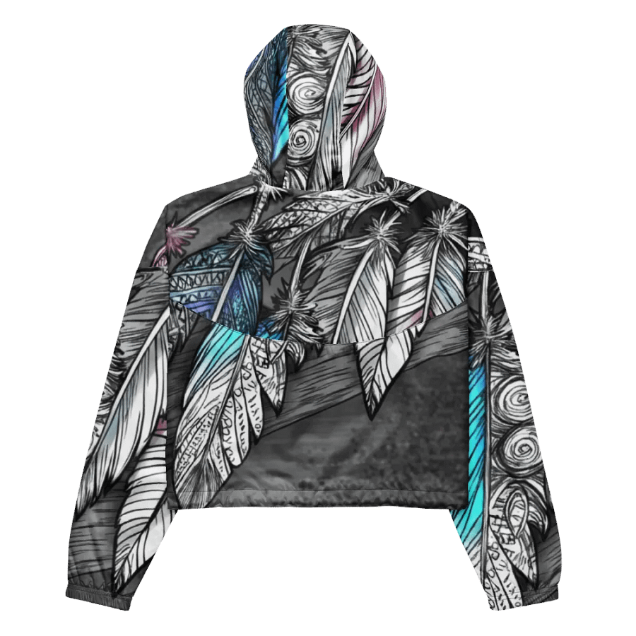 G Feathers, Women's Cropped Windbreaker product image (5)