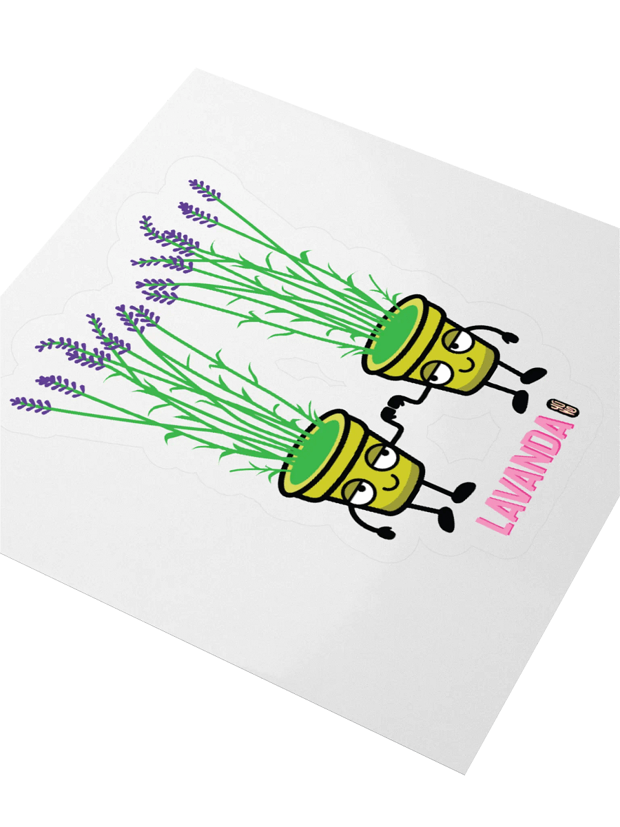 Lavanda - Sticker (Kiss Cut) product image (3)