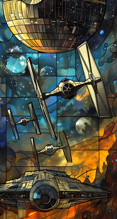 Radiant Archangel A Stained Glass Masterpiece + bonus product image (2)