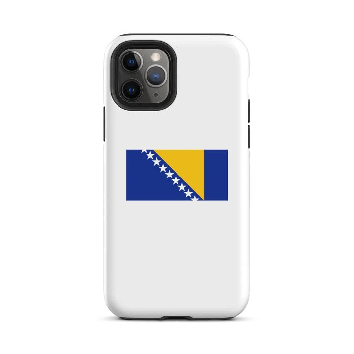 Iphone Handyhülle bosnien flagge product image (25)