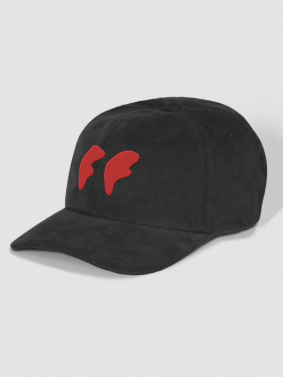 Red FF · corduroy dad hat product image (3)