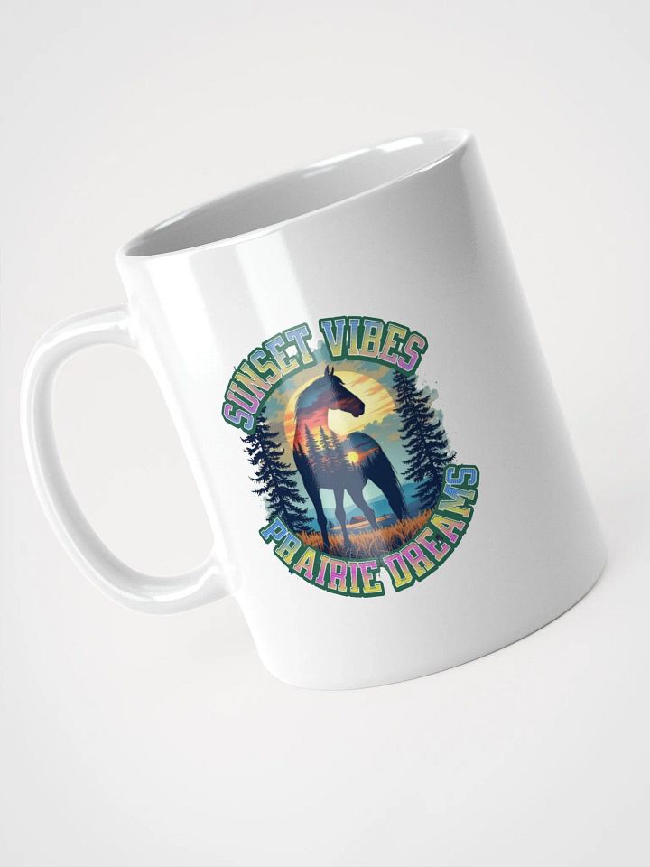 Sunset Vibes Prairie Dreams Horse Silhouette Mug product image (2)