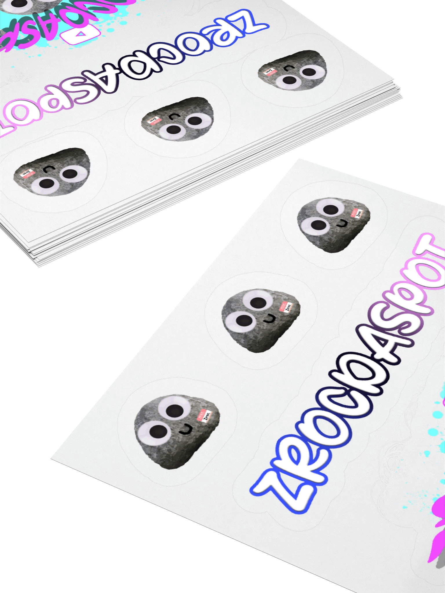 ZROCDASPOT Rockin' Kiss Cut Stickers product image (16)