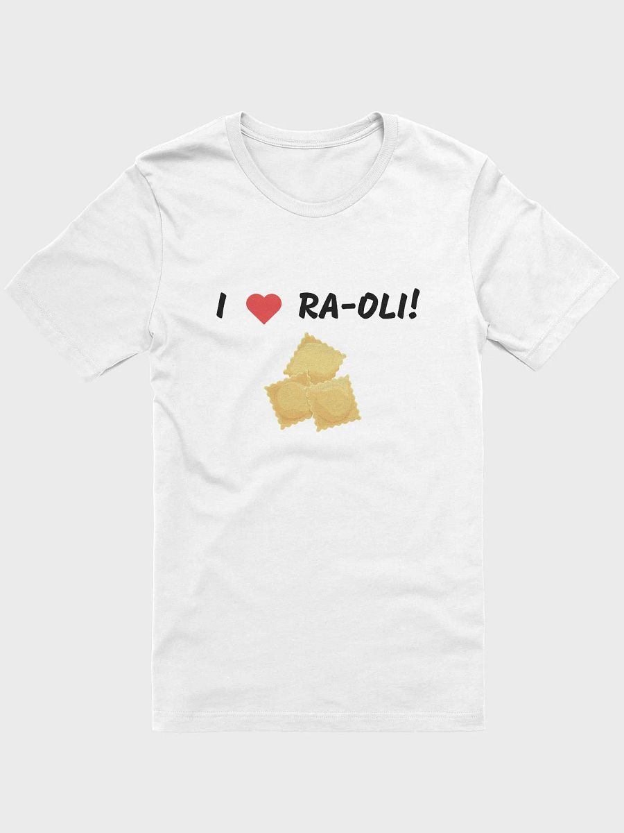 I Love Ravioli Unisex Supersoft T-Shirt product image (1)