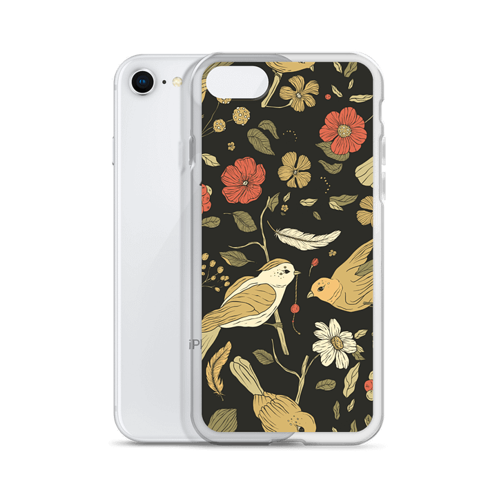 Vintage Birds and Flowers iPhone® Case product image (55)