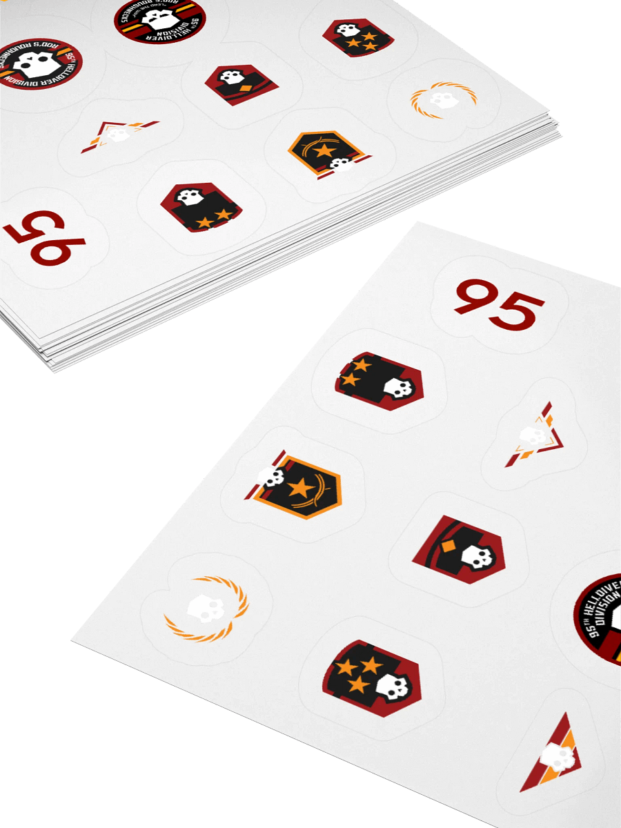 95th Sticker Sheet A product image (4)