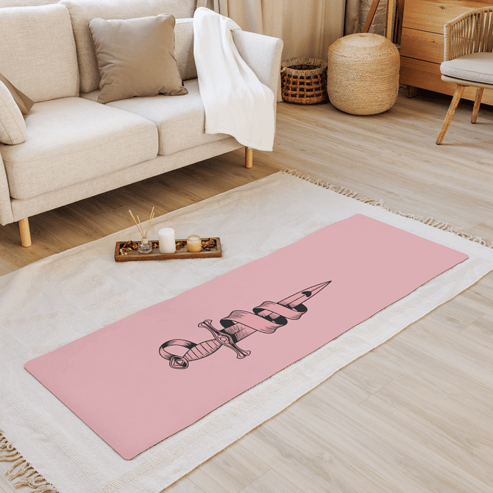 Ornate Dagger Yoga Mat product image (1)