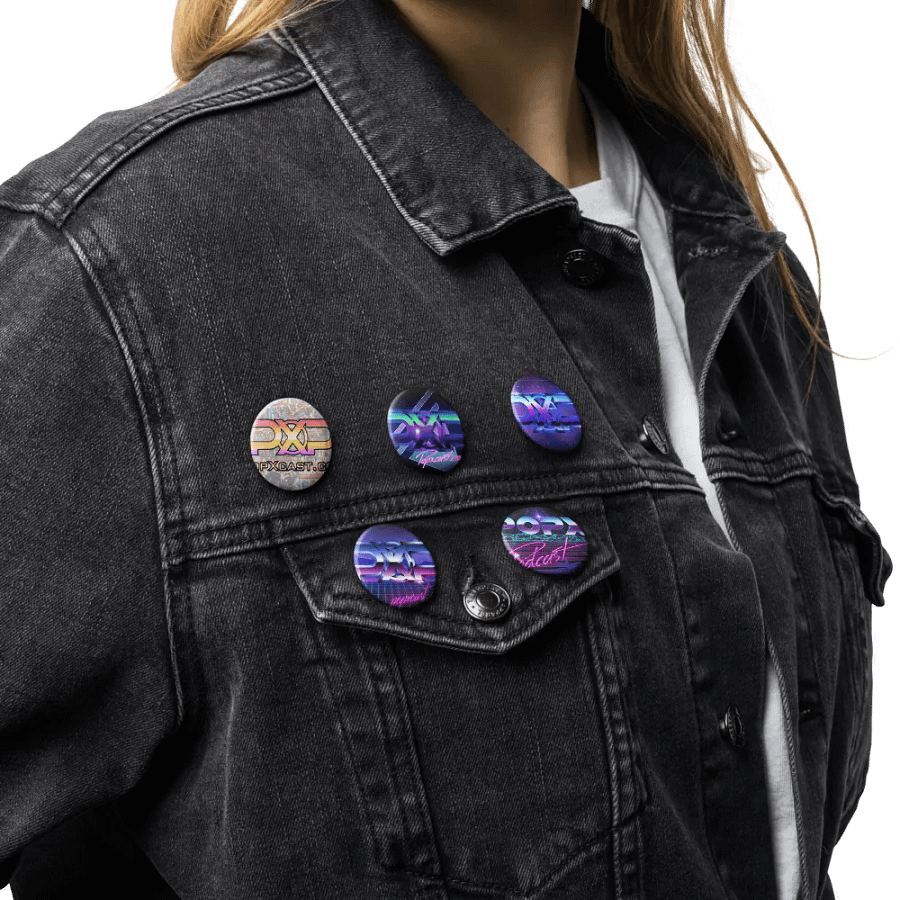 PopXcast Official Live Stream Pin Button Collector Set product image (2)
