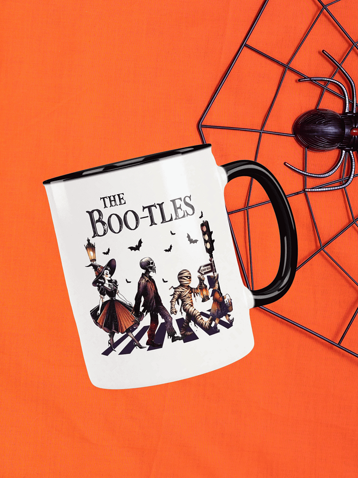 The Boo-tles Retro Halloween Parody Ceramic Mug product image (1)