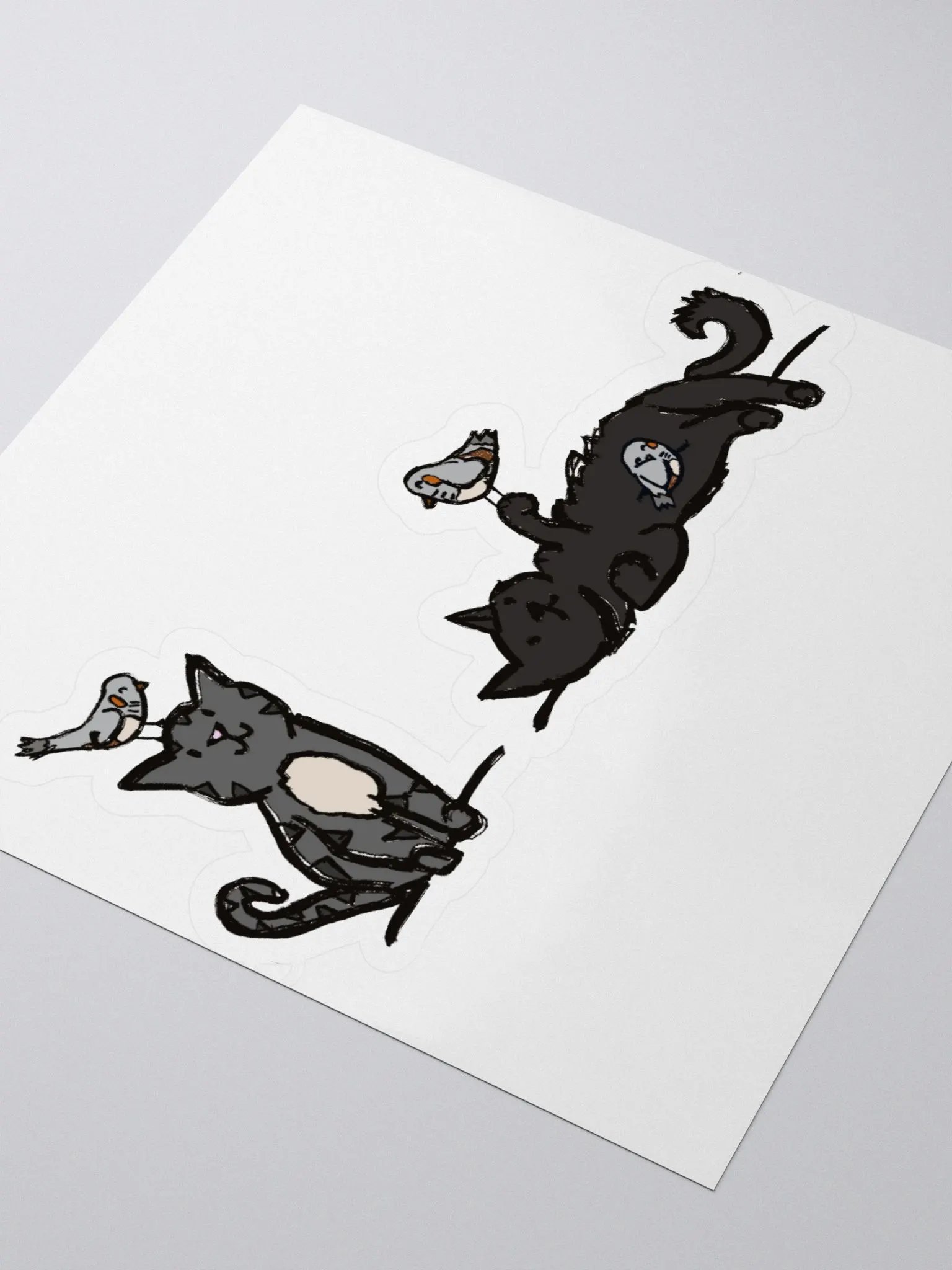 Birb Friends // Kiss Cut Sticker product image (6)