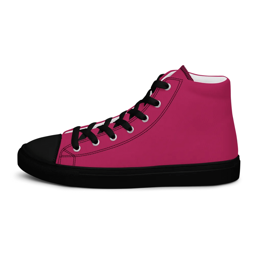 Wild Berry Vibes High Top Canvas Shoes product image (11)