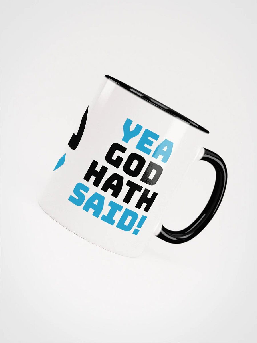 Yea God Hath Said - Q&A Mug product image (1)