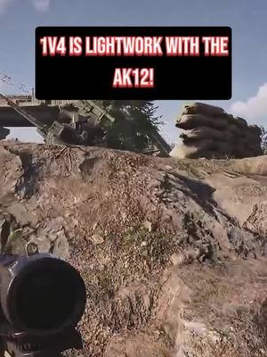 The AK12 makes 1v4ing teams, LIGHTWORK! #xombiefiedx on #twitch #kick #youtube #abi #arenabreakout #fyp