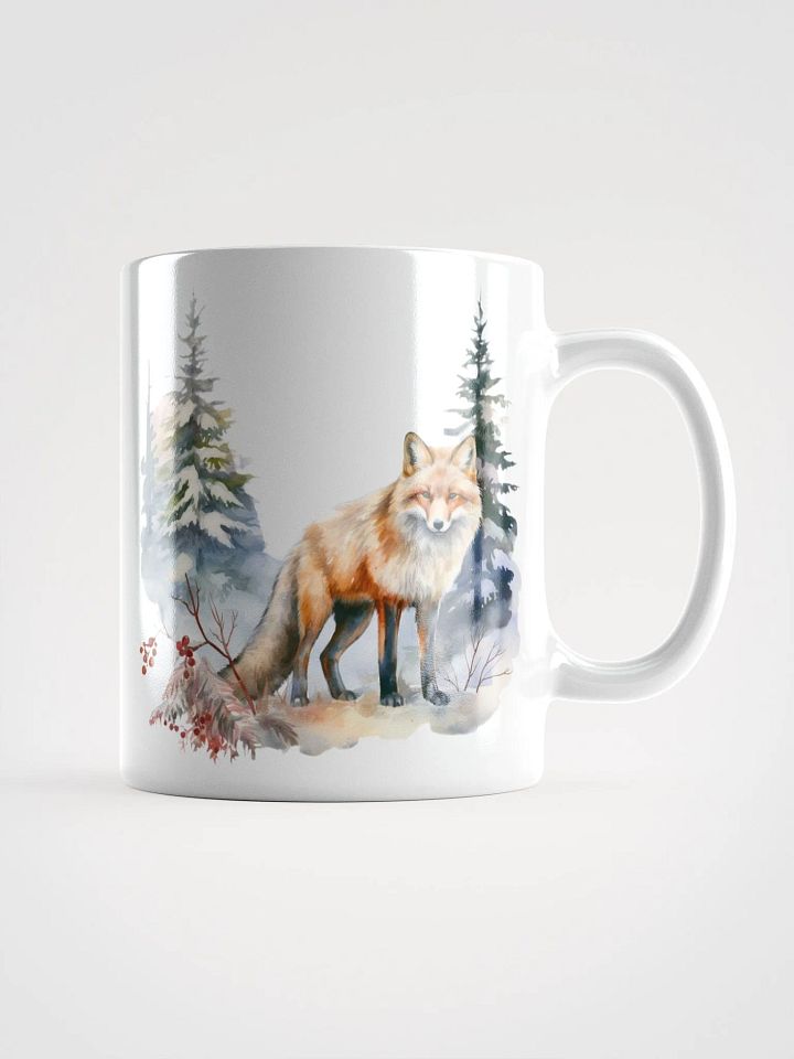 Arctic Fox Watercolor Mug product image (1)