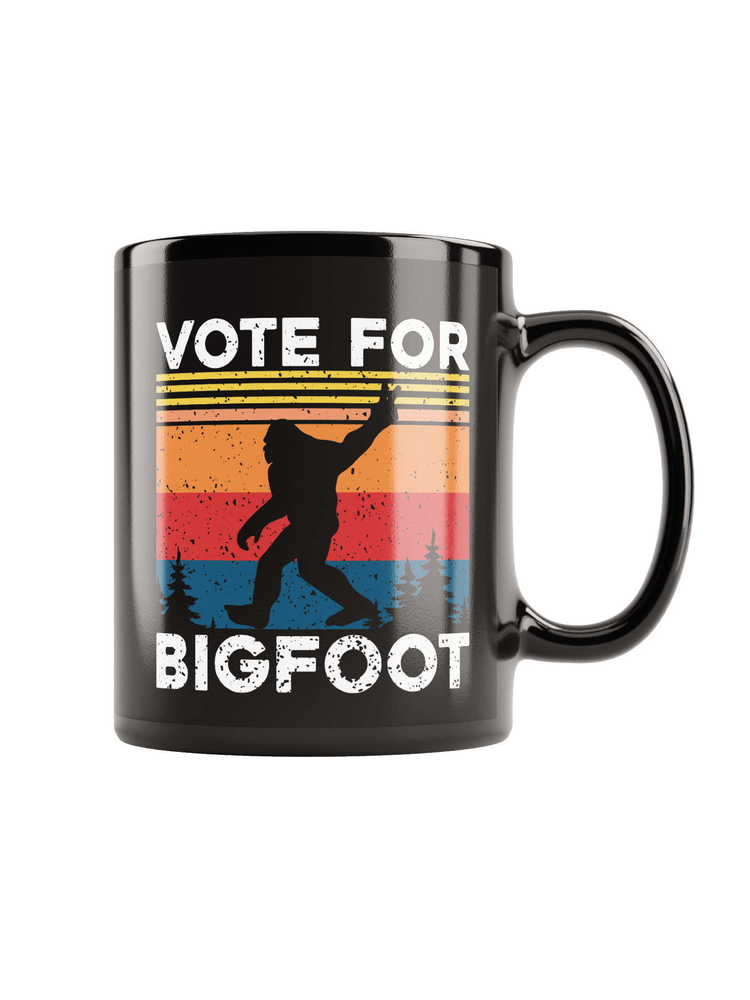Vote for Bigfoot Coffee Mug - Perfect for Bigfoot Fans Bigfoot Collectors and Coffee Lovers product image (1)