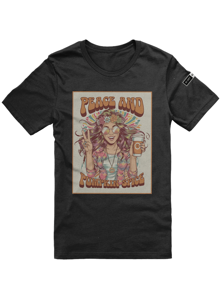 Women "PEACE AND PUMPKIN SPICE" supersoft T-Shirt product image (1)
