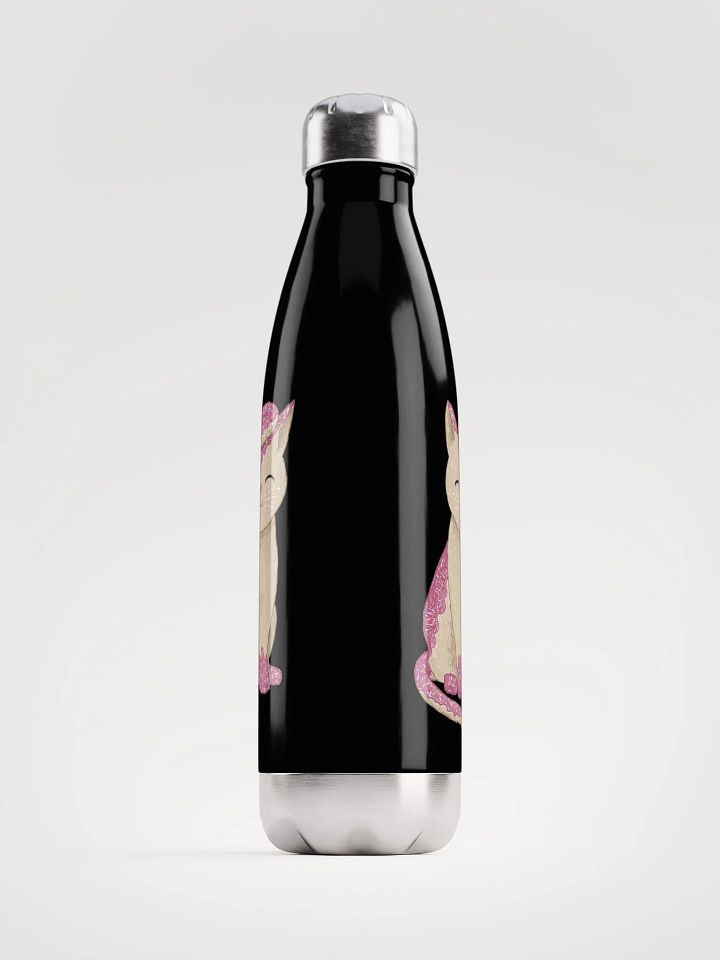 Lottie's Doughnut Cat Stainless Steel Water Bottle product image (2)