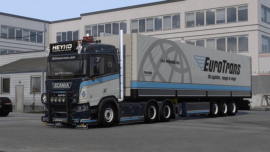 ETS2 TM Scania PGRS (SCS & Eugene) + FREE Trailers - Multicolor Skin Pack (Paintjob only) product image (7)