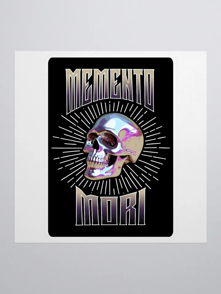 Memento Mori Sticker product image (1)