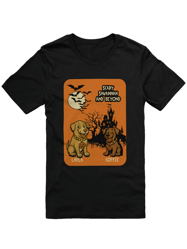Scary Savannah Layla and Coffee Tee Spooky Season product image (1)