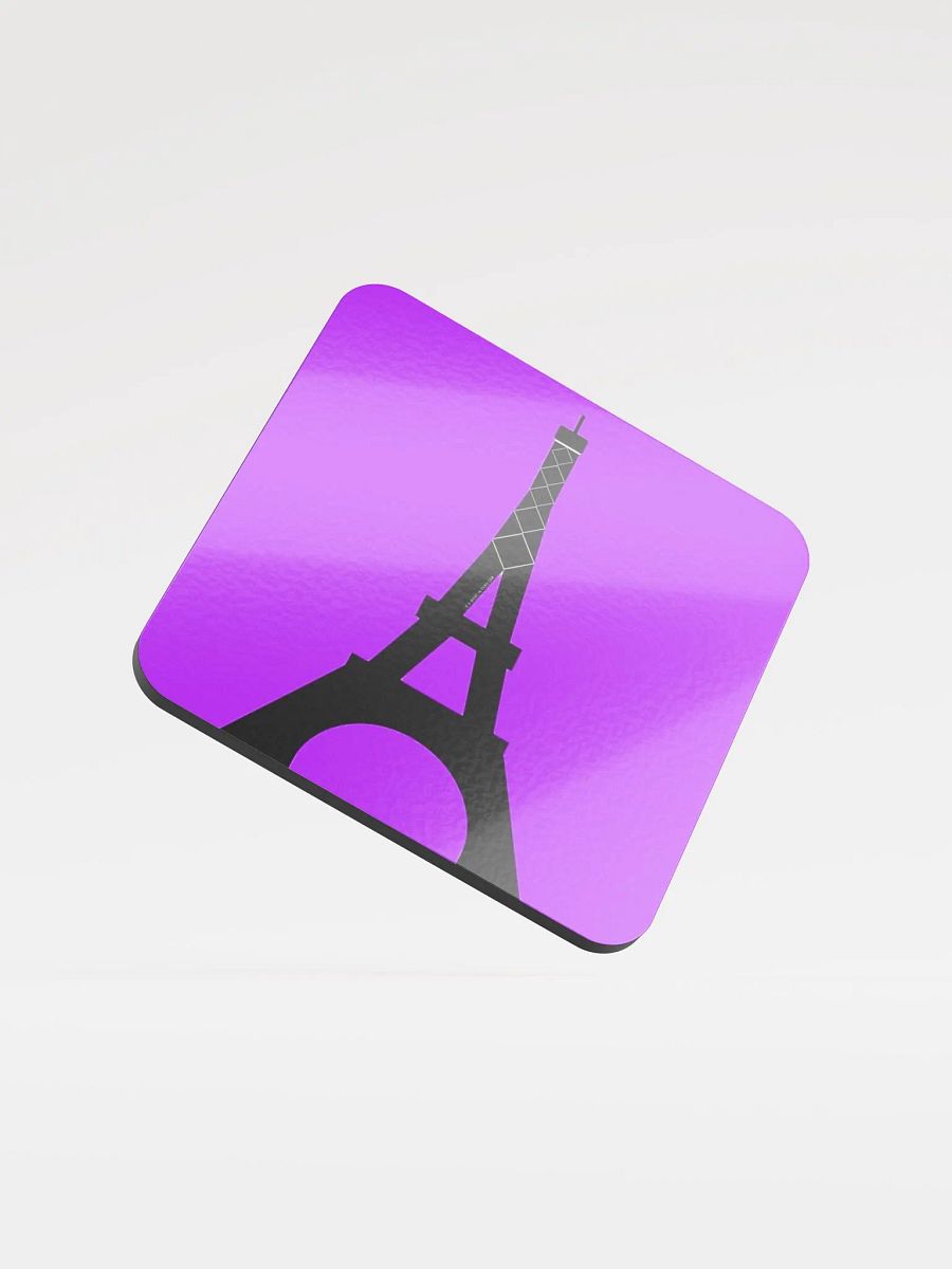 Eiffel Paris Coaster Purple (Qty 1) product image (4)