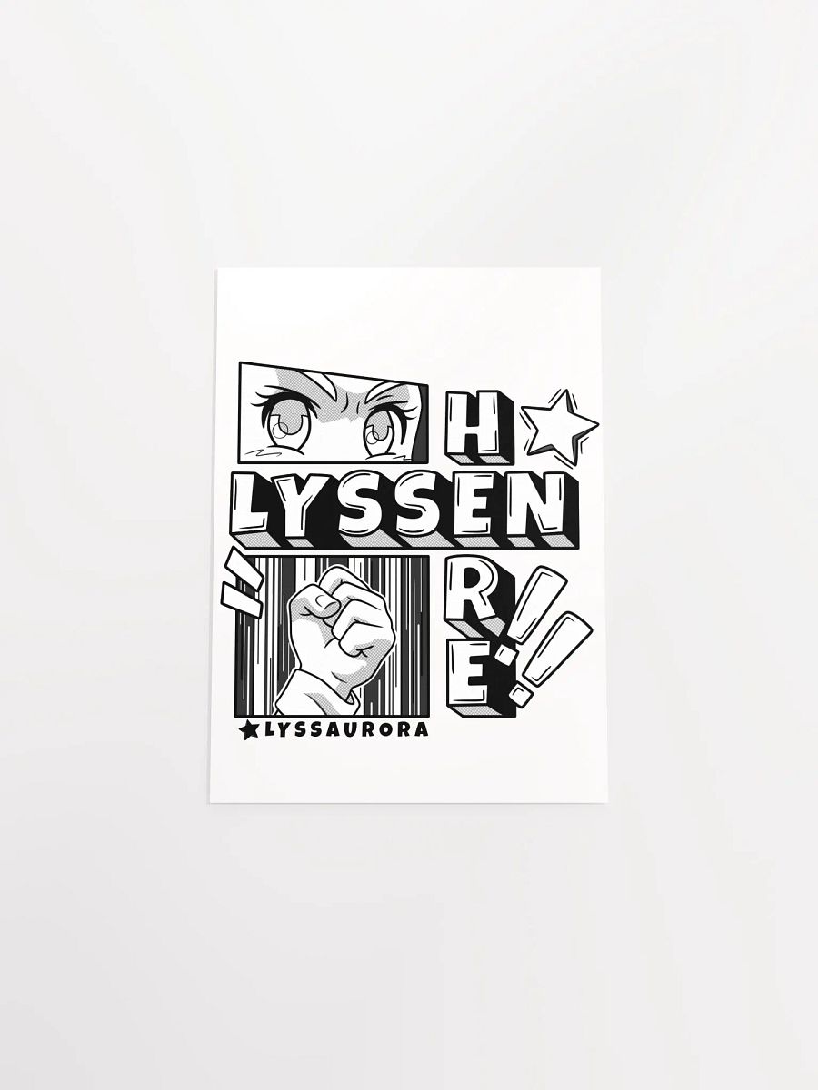 Lyssen Here Poster product image (13)