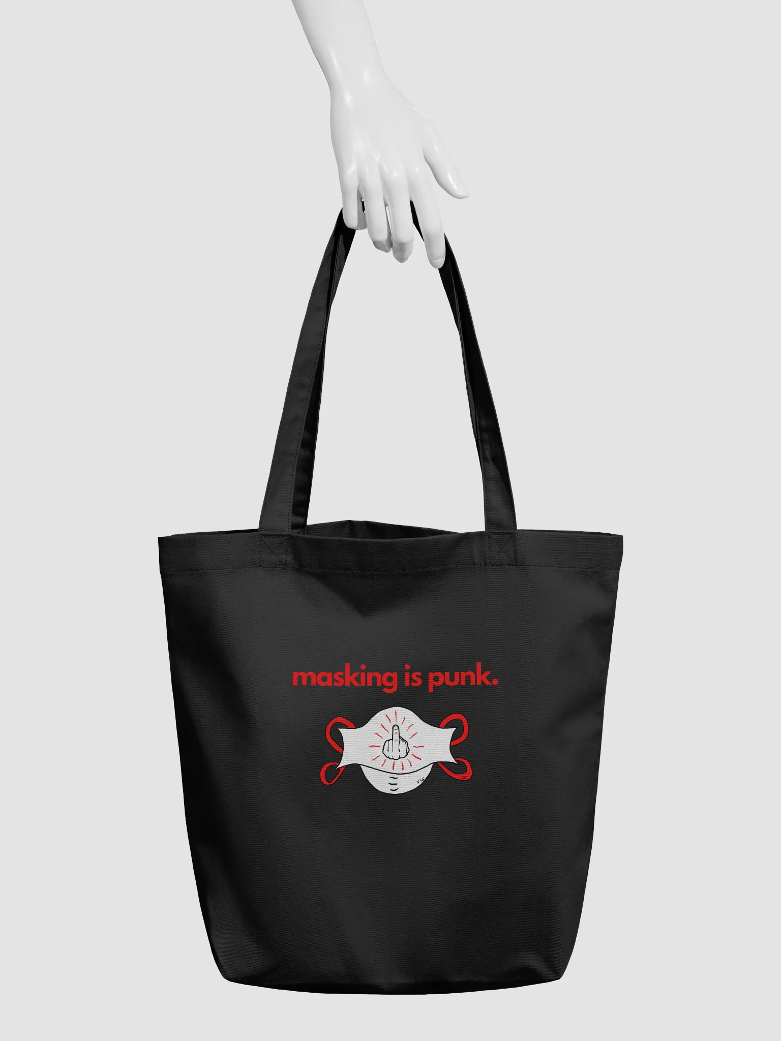 Masking Is Punk tote product image (3)