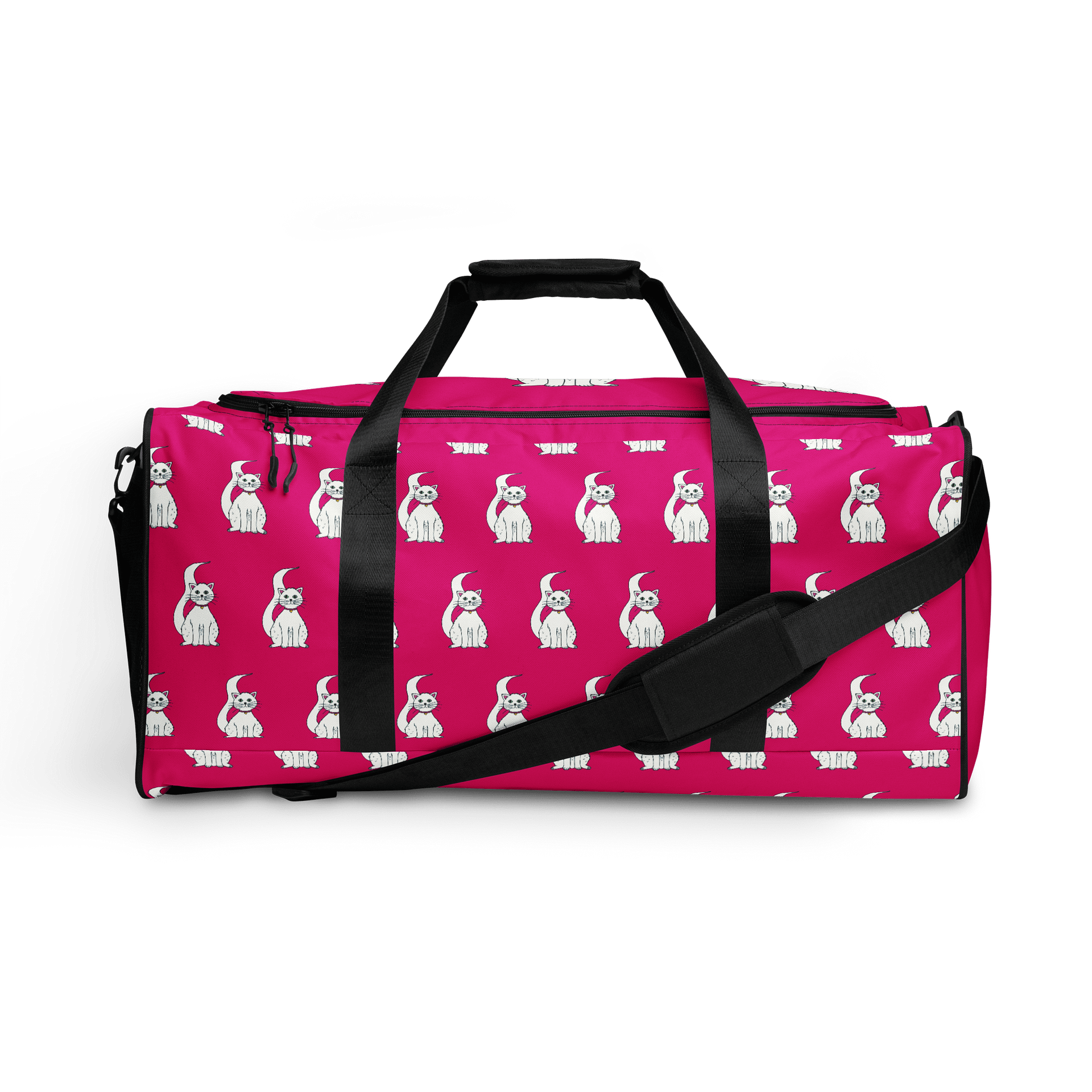 Cat (art by Dina R.) - Duffle Bag product image (2)