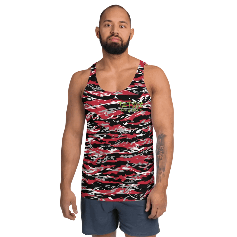 Blood Camo Sublimated Tank Top product image (1)
