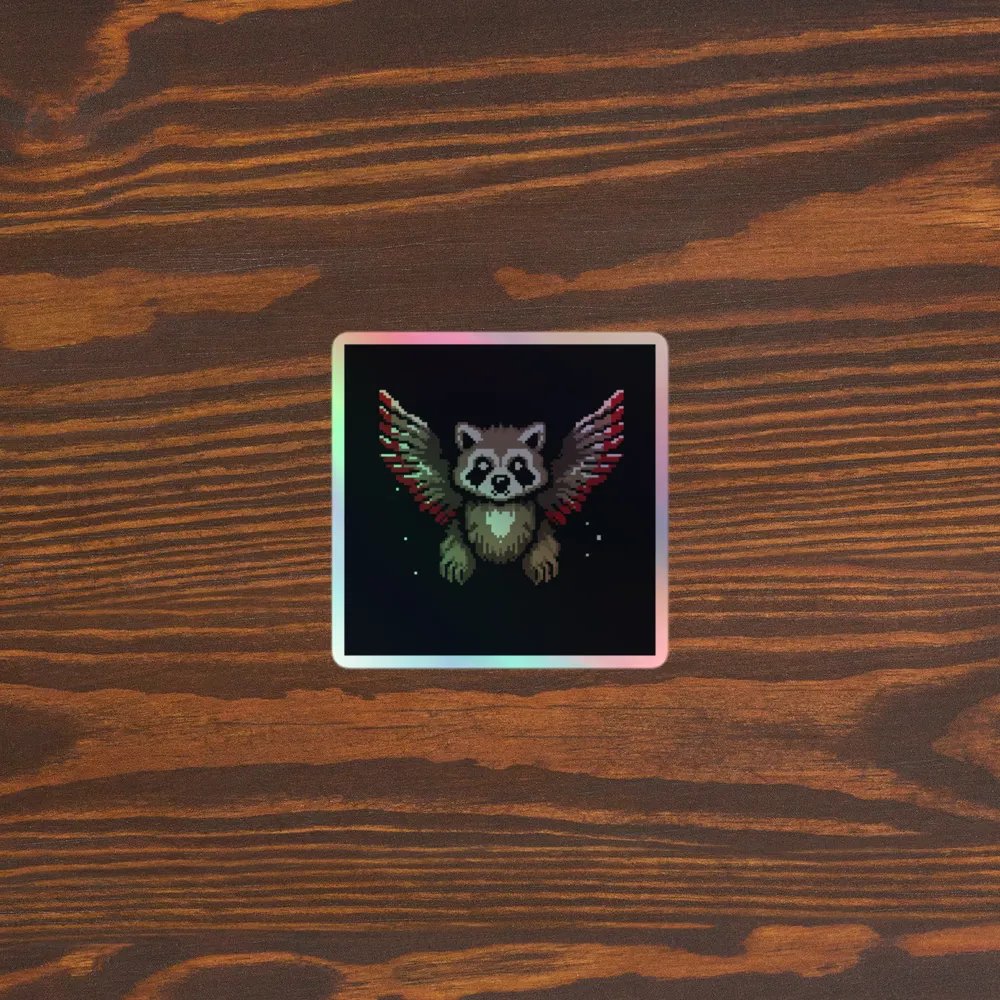 Native Nizzleton Holographic Sticker product image (3)