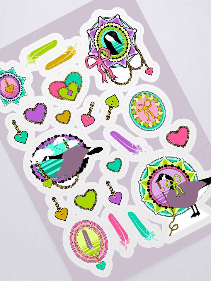 Lovely Goose Sticker Sheet product image (1)