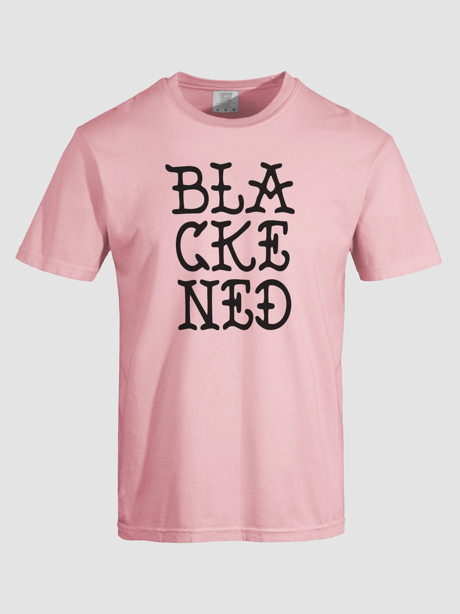 BLACKENED Vertical Lettering T-Shirt product image (27)