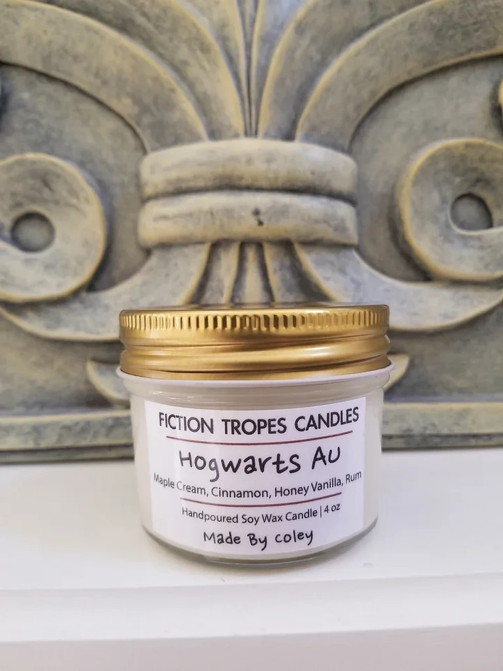 Mini Hogwarts AU Candle (Fiction Tropes Candles) product image (1)
