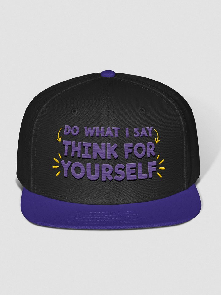 Think For Yourself Snapback product image (25)