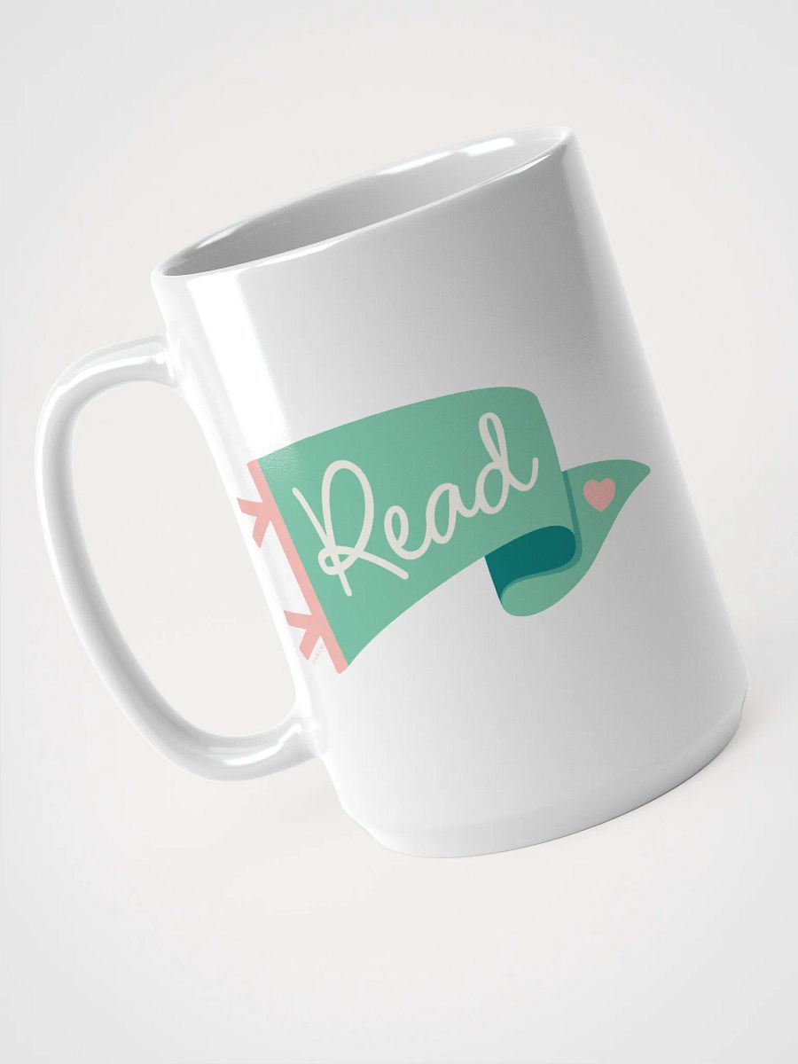 Go Team...Read! Mint Pennant Mug product image (3)