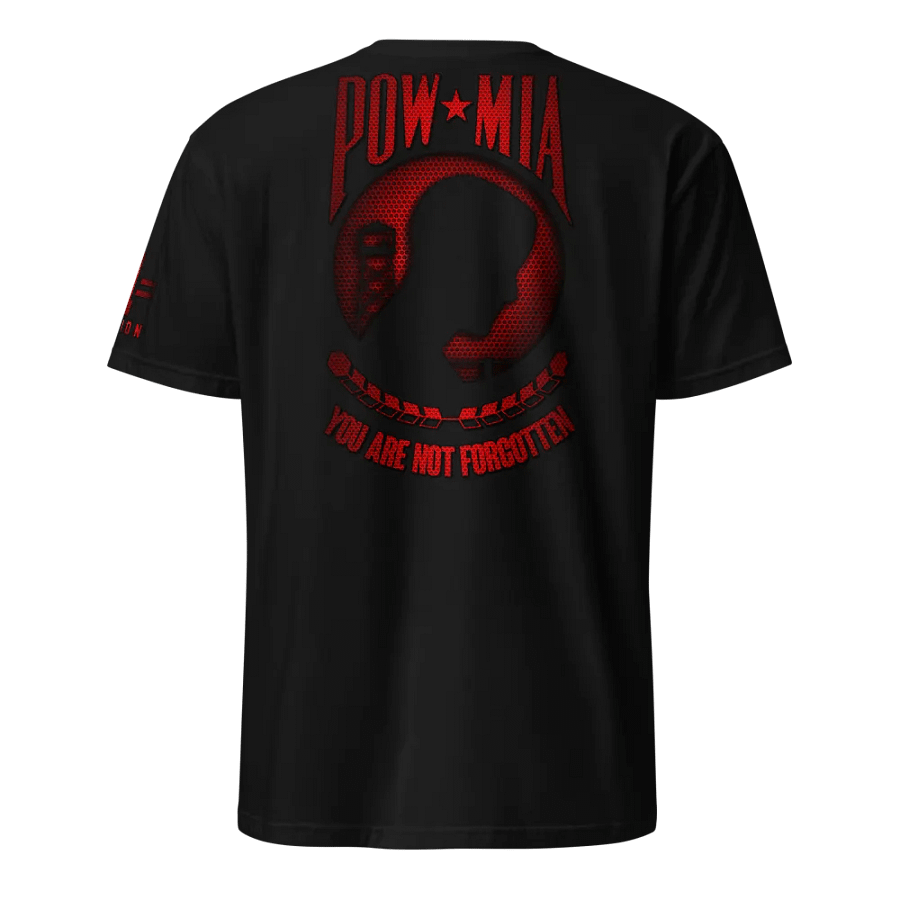 POW/MIA Red Carbon Onyx product image (1)