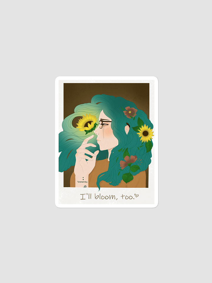 blooming sticker product image (2)
