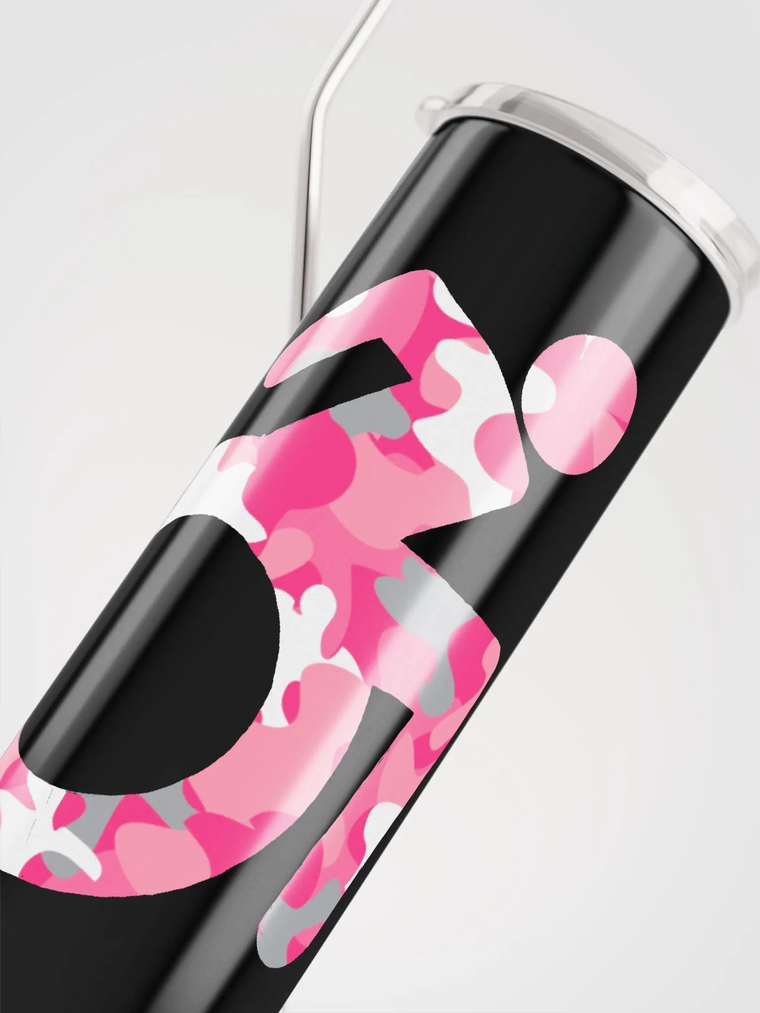 Wheelie, Pink Camo SS Tumbler product image (4)