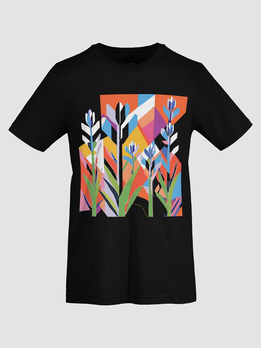 Abstract Bluebonnet Art Bella Canvas Tee Dreamfield Tee product image (47)