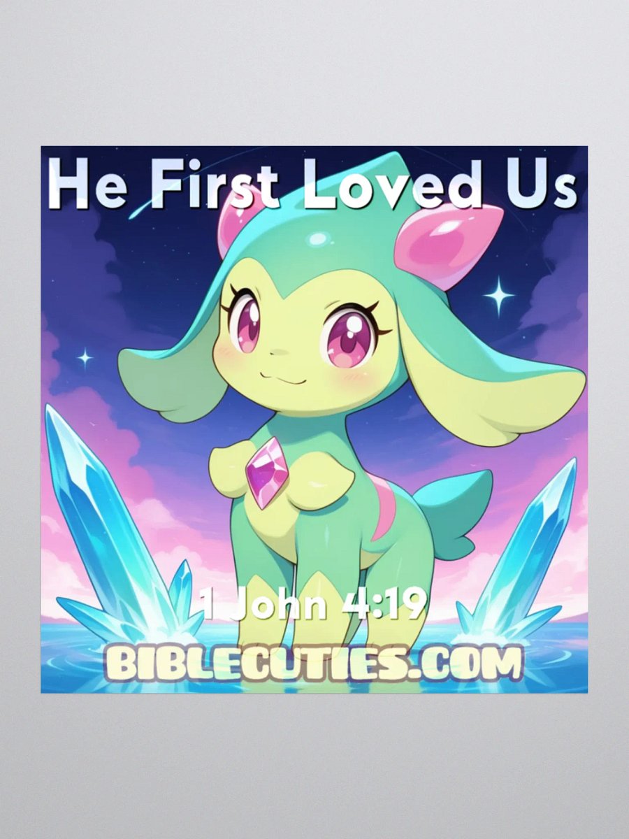 Bible Cuties Rebekah - He First Loved Us Sticker product image (1)