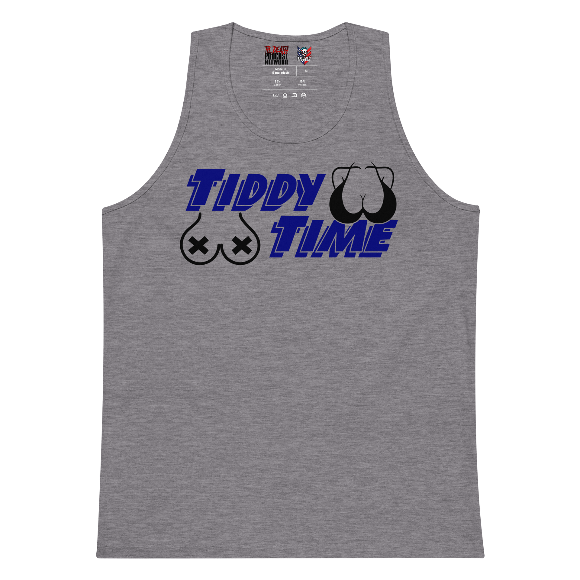 Tiddy Time Logo Tank Top product image (65)