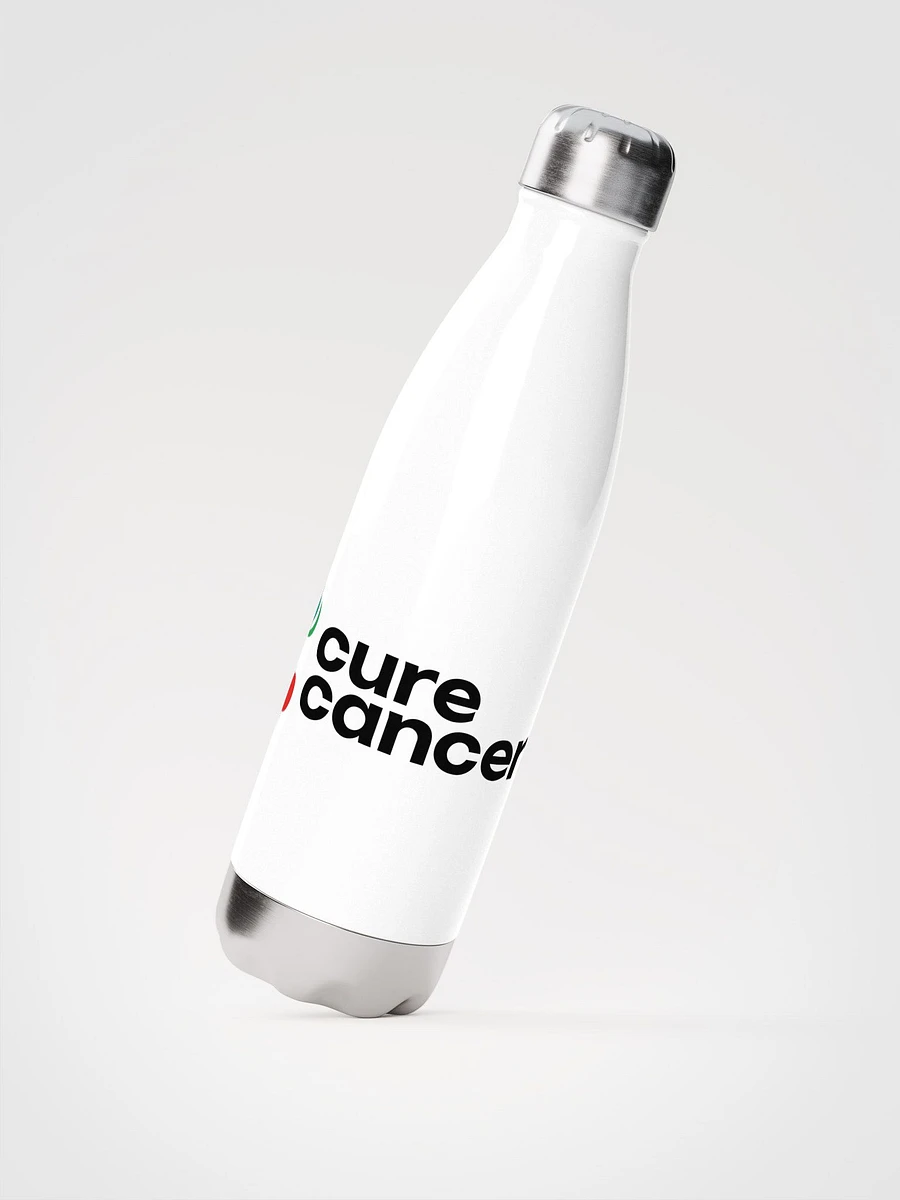 Cure Cancer | Logo Drink Bottle - White product image (2)