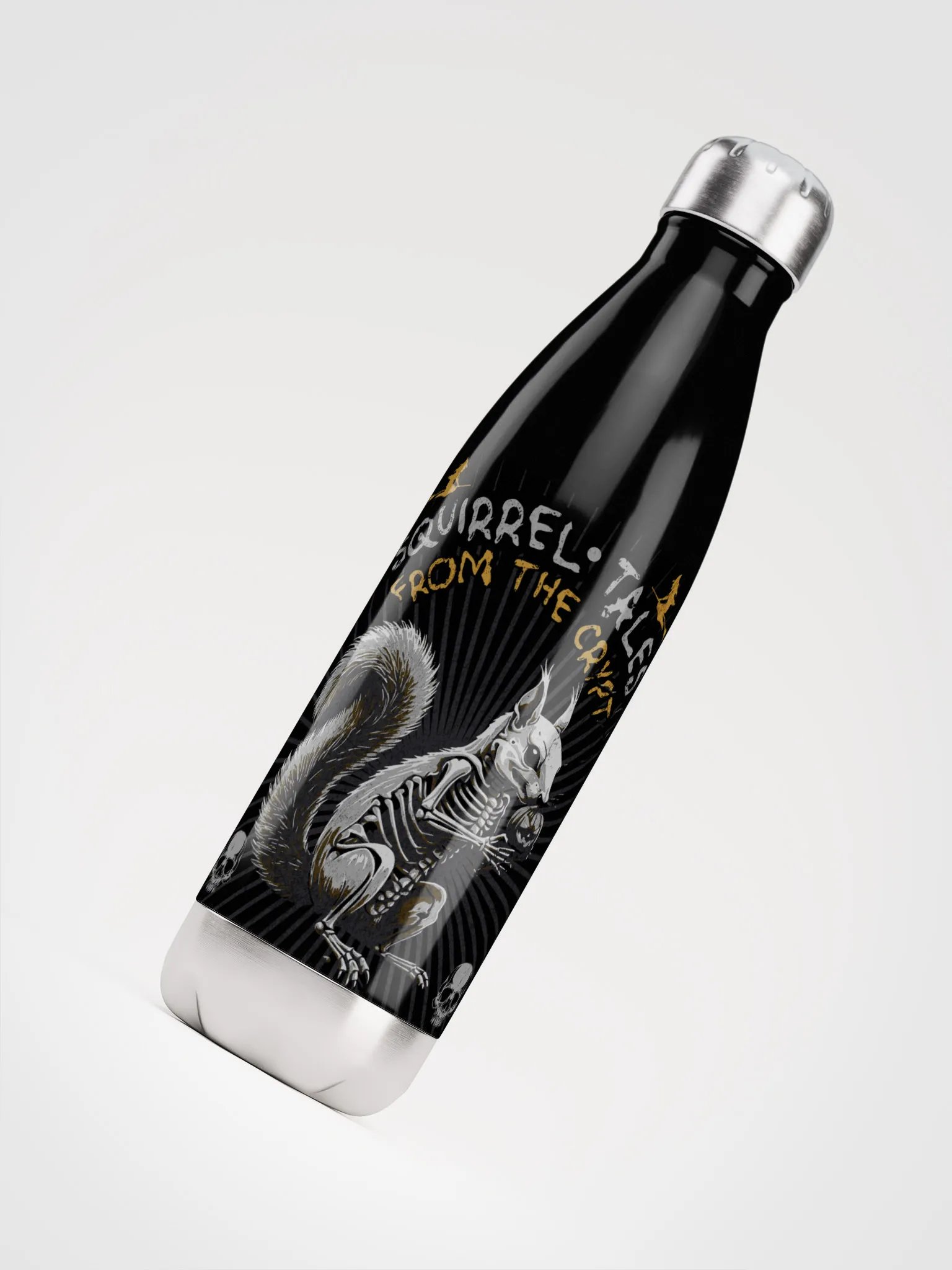 Cryptic Squirrel Stainless Steel Water Bottle product image (4)