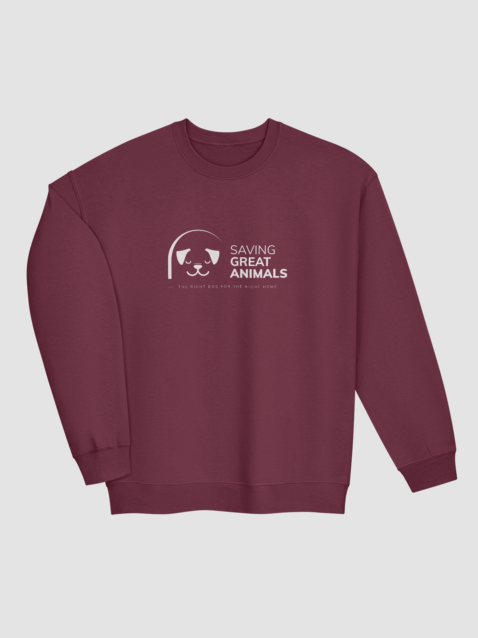 SGA Logo Sweatshirt - Maroon product image (3)