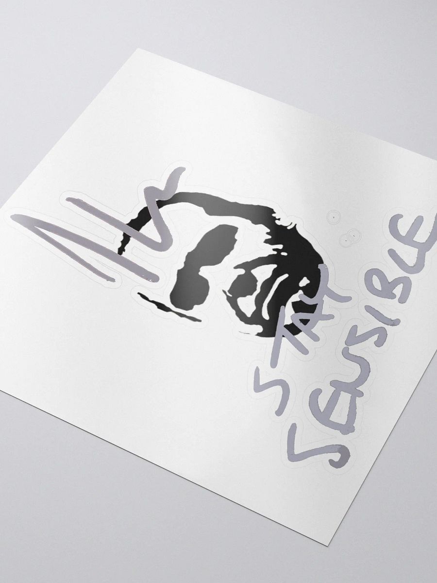Jon Hare Stay Sensible Stickers product image (3)