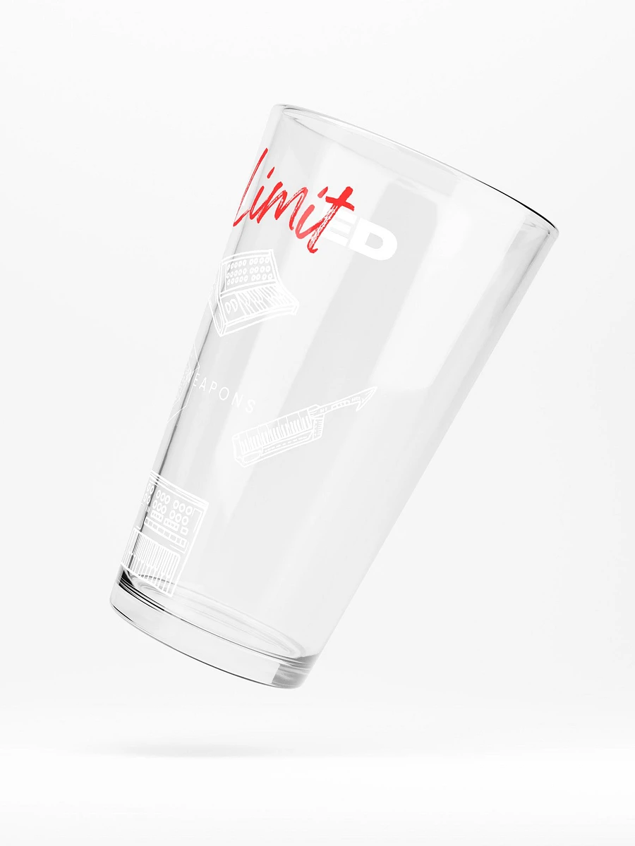 UNLIMITED WEAPONS PINT GLASS product image (5)