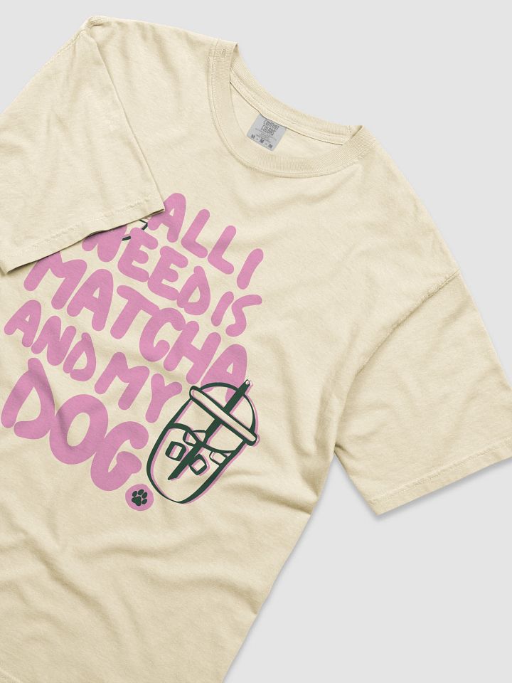 Matcha & Pup Love T-Shirt product image (2)
